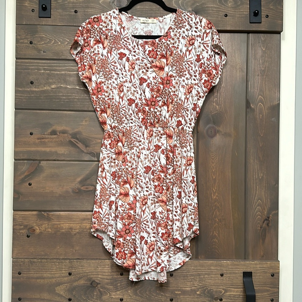 Sozy mini floral dress